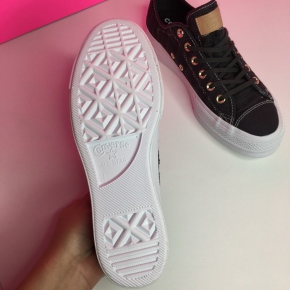 Converse Textile Platform cats lift ox Women's - Picture 6 of 7